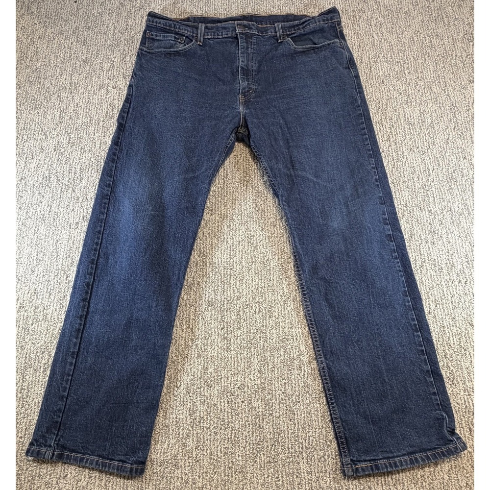 Levi's Size 40x30 Men's 505 Jeans Levi Denim Classic Relaxed‎ Fit Straight Leg